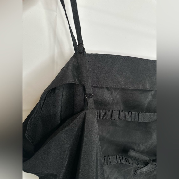 Wild Fable Black Dres Women’s Size 16 Straps Open Back With Bow & Pockets - Picture 7 of 9